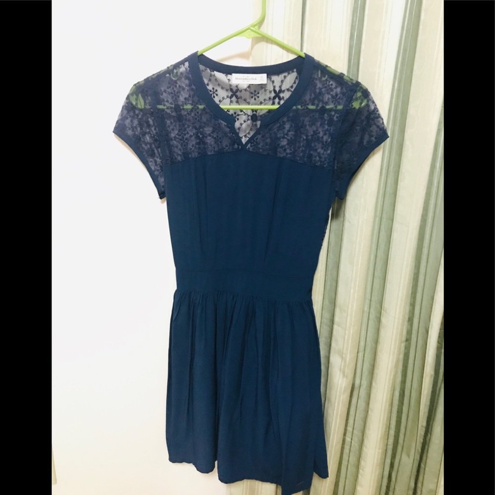 NWOT Abercrombie And Fitch Blue dress